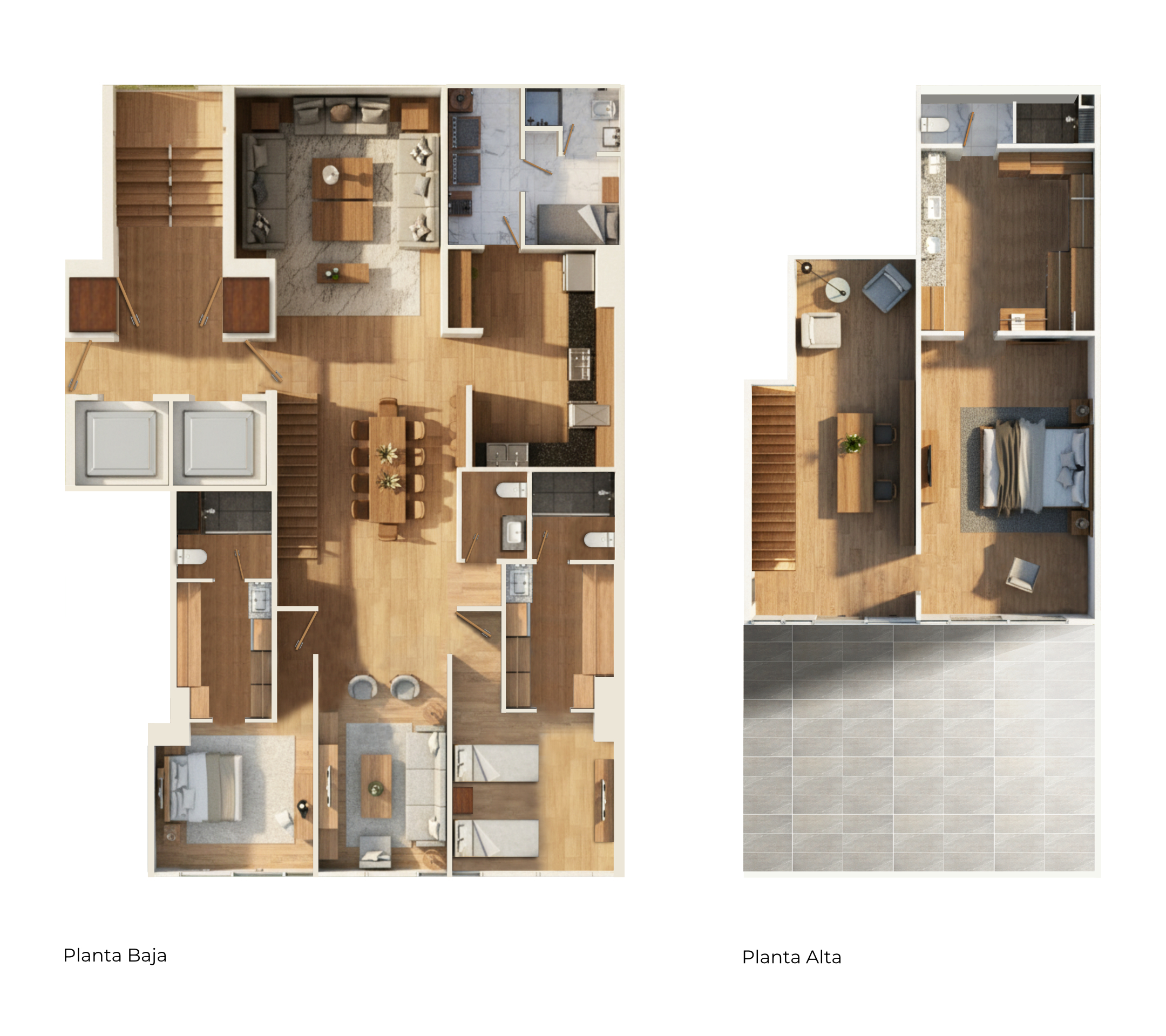 Planos modelo Penthouse